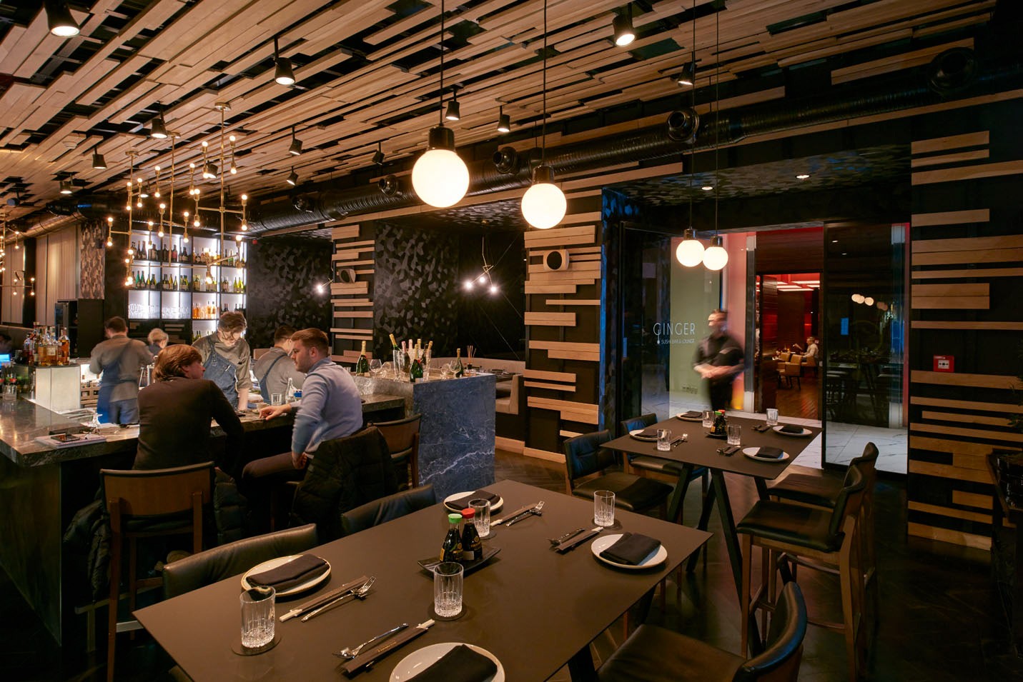 Ginger Sushi 餐厅酒吧  Simone Pullens-2