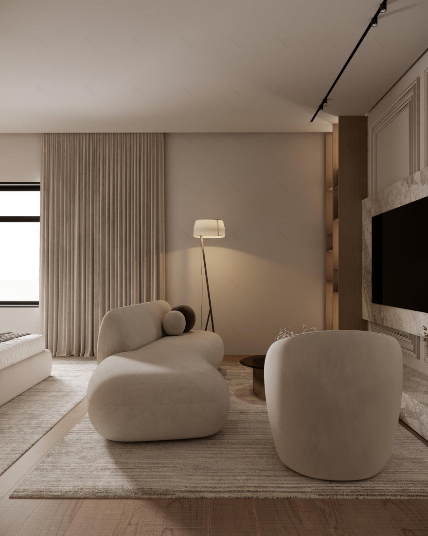 瓦利住宅——主卧丨沙特阿拉伯麦加-9