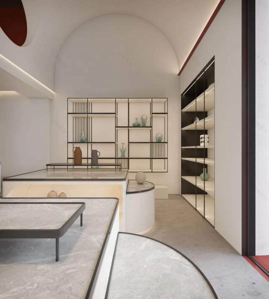 力高质造 | 潮州陶瓷展厅的现代简约美学-37