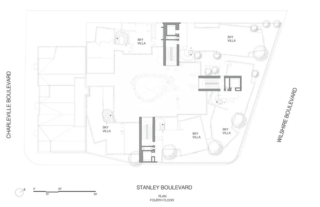 加州比佛利山庄“园艺屋”多功能绿色住宅设计-35