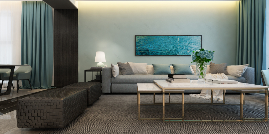 现代简约风打造 100㎡精致温馨家-11