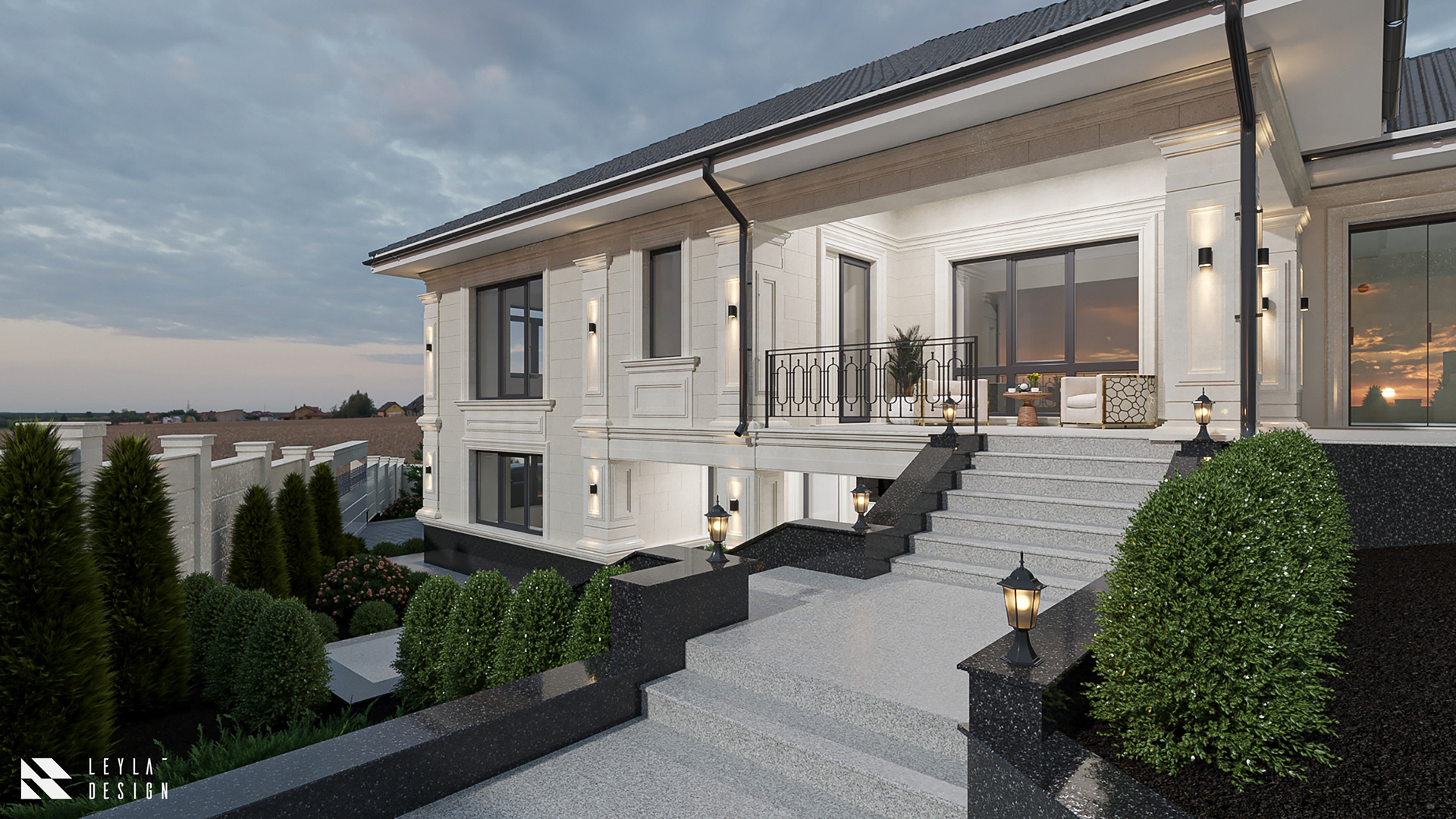 经典住宅外观设计丨罗马尼亚布加勒斯特丨leyladesign-8