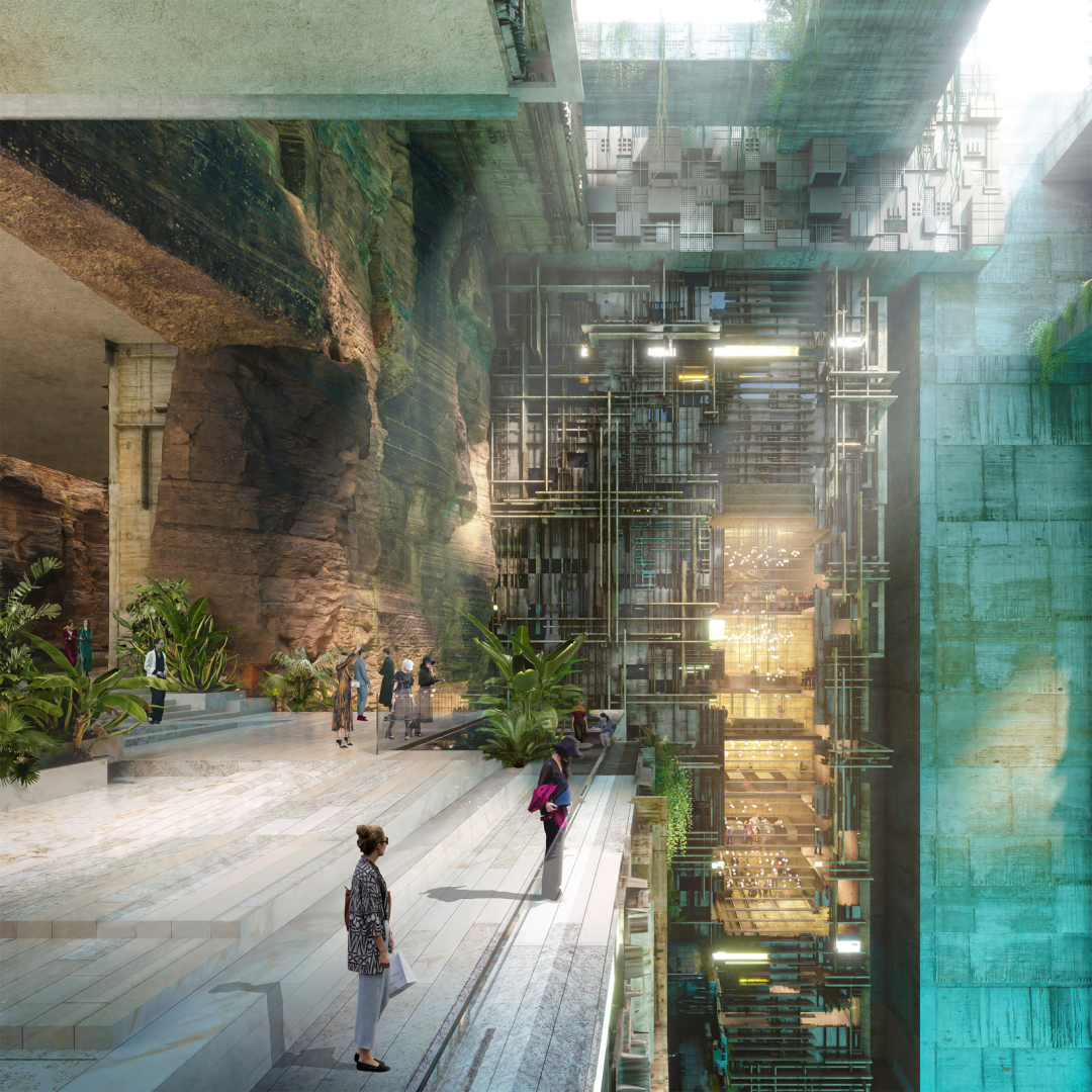 Aquellum“倒立的摩天大楼”丨沙特阿拉伯丨LAVA与Name Architecture建筑工作室-17