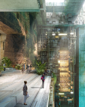 Aquellum“倒立的摩天大楼”丨沙特阿拉伯丨LAVA与Name Architecture建筑工作室