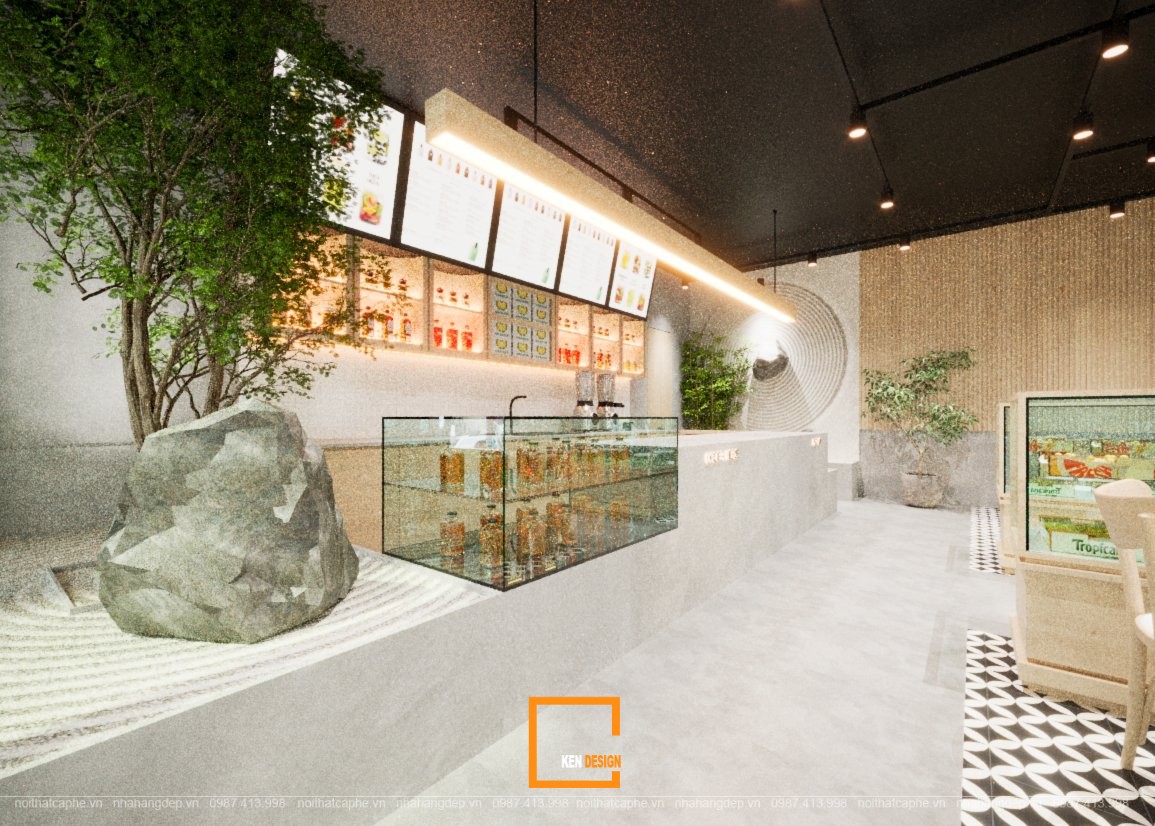 Ananda Ecopark饮品店设计丨越南河内丨KenDesign-44