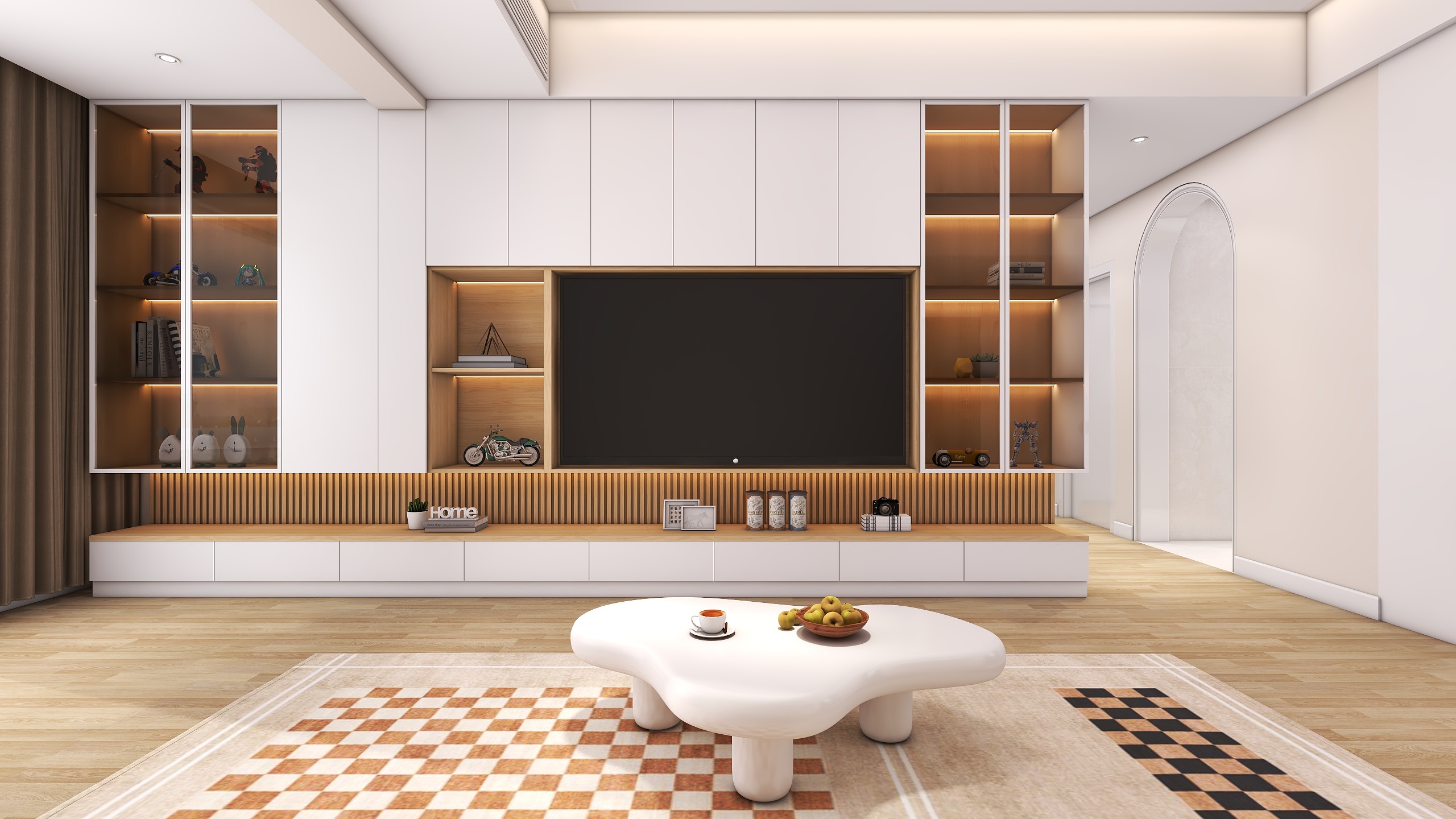 四川邻水星辰壹号（105平方现代简约三居室）-2