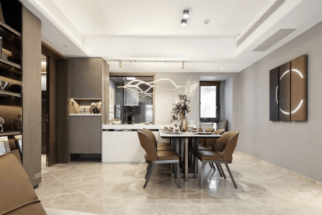 武汉绿城凤起听澜样板间 | 年轻现代的理想居所-27