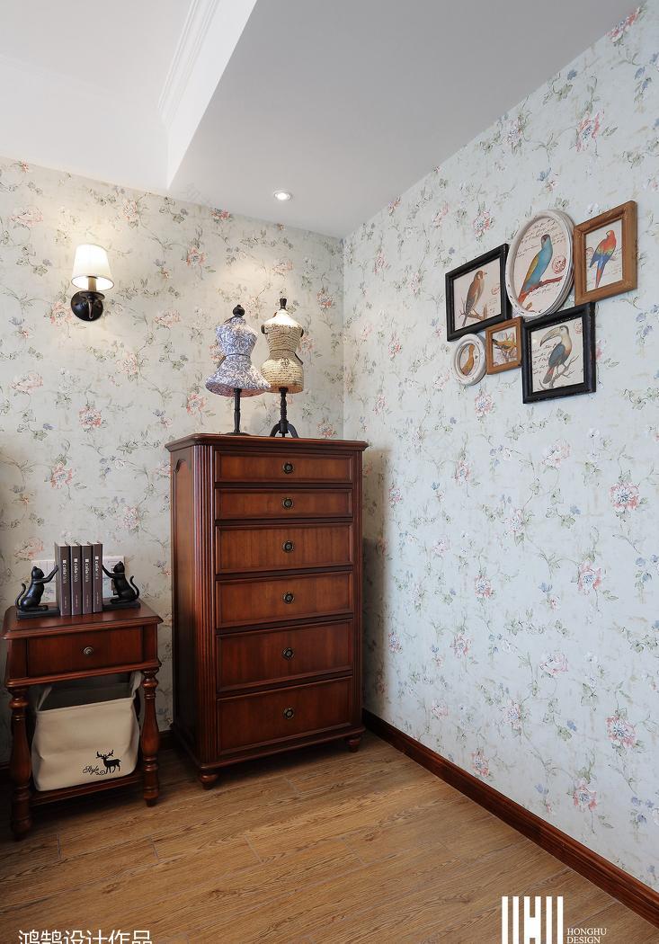 鸿鹄设计丨公寓丨◤乡居岁月◢【阳湖名城】193㎡乡村美式-24