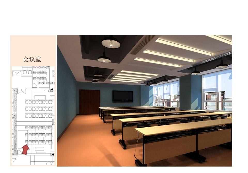 
餐饮公司样板招商加盟一体空间 -14