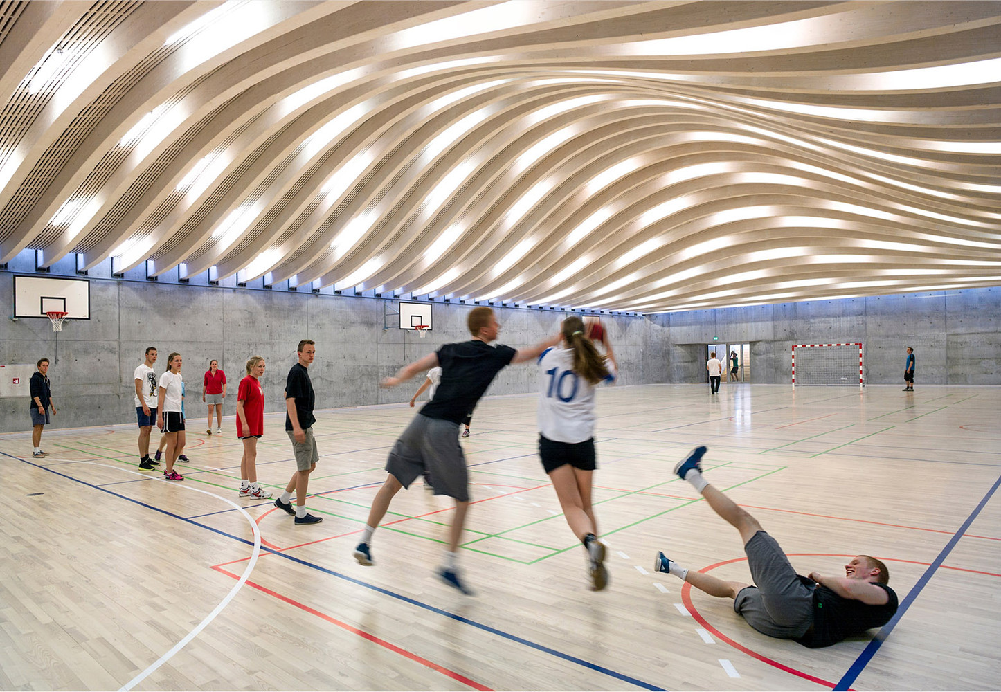 Sports - Arts Expansion at Gammel Hellerup Gymnasium  BIG-47