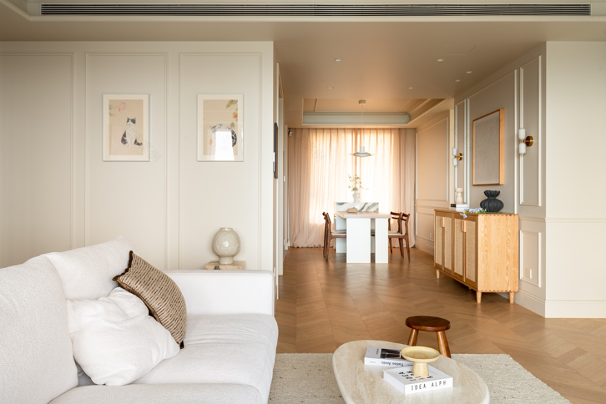 私宅设计丨轻法式+奶油风住宅丨中国嘉兴丨為设计-58