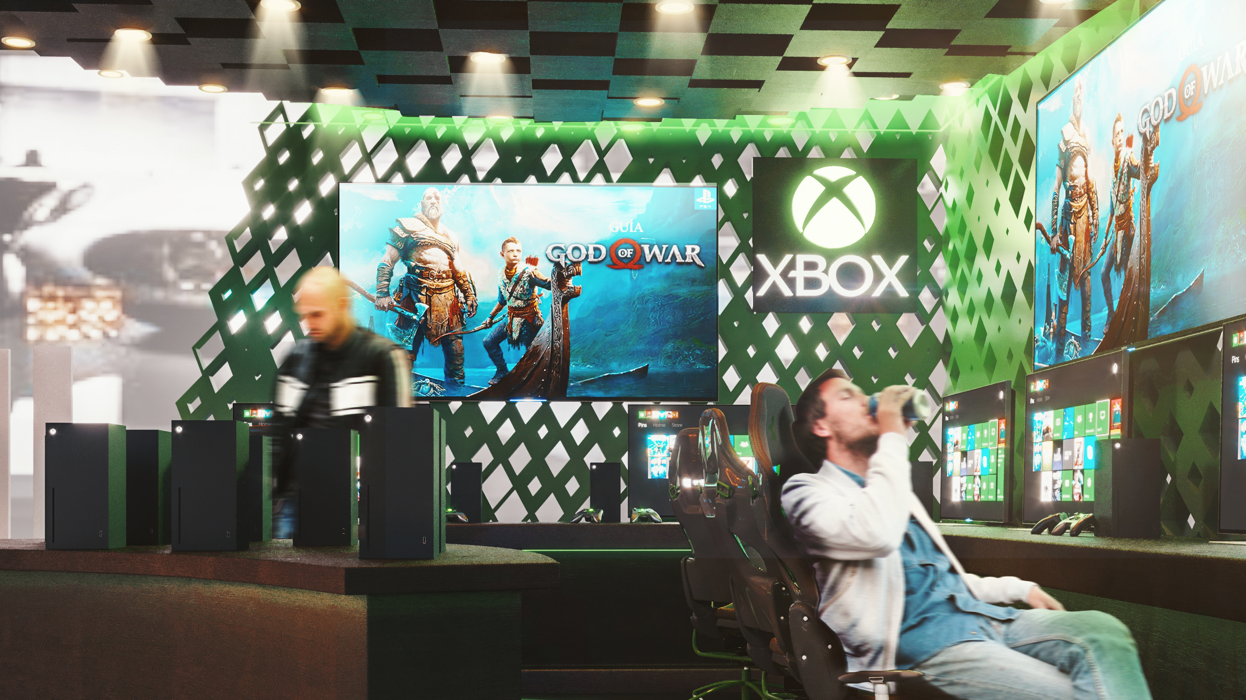 微软展览设计丨Helwan university 建筑系师生-21