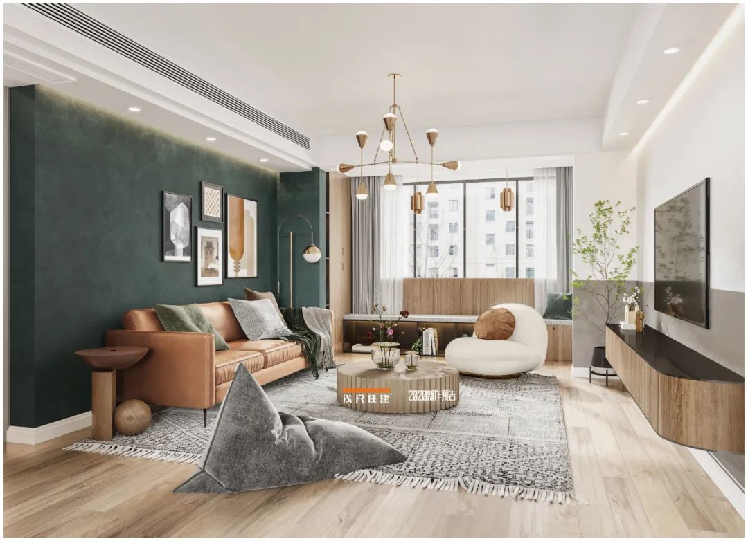 北欧风格设计案例赏析 · 长沙热门楼盘丨中国长沙丨浅尺住建-14