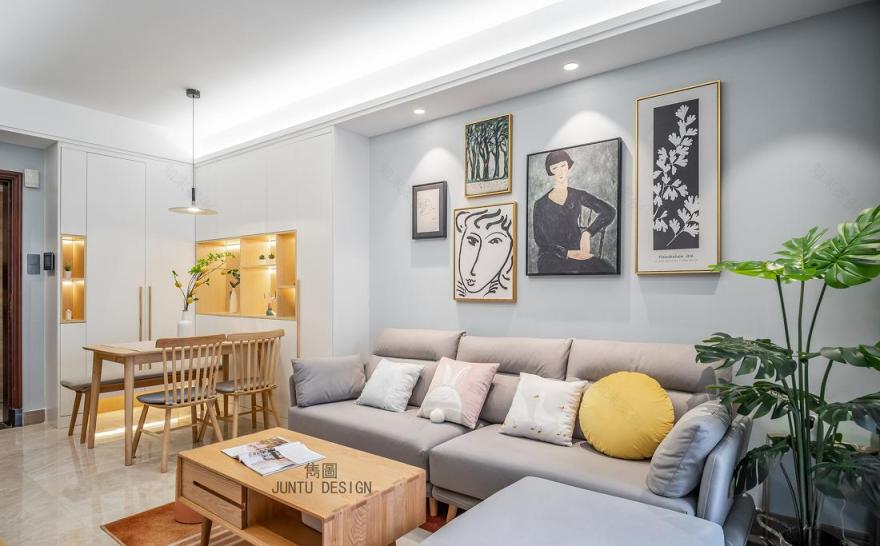 广州市祈福缤纷汇 55㎡甘小姐宅设计-14