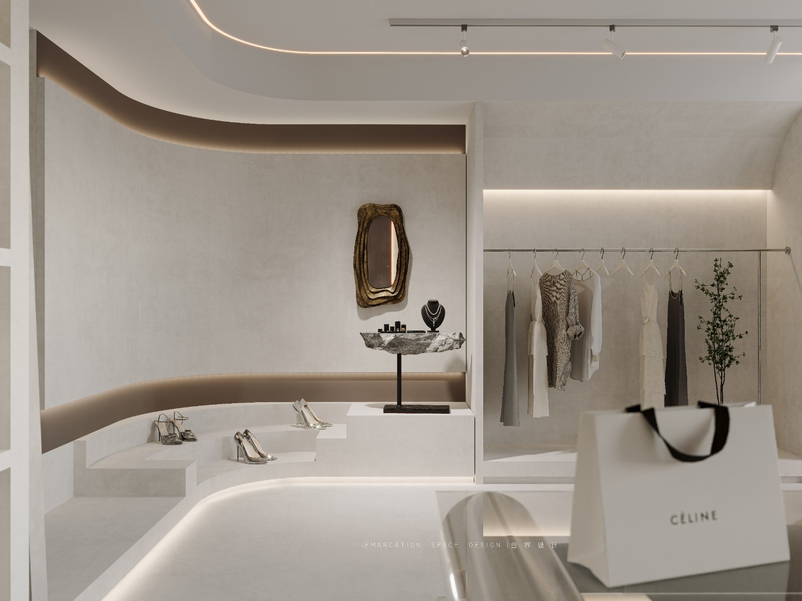 《U NICE》120㎡ 服饰集合店设计丨中国嘉兴丨合界设计-4