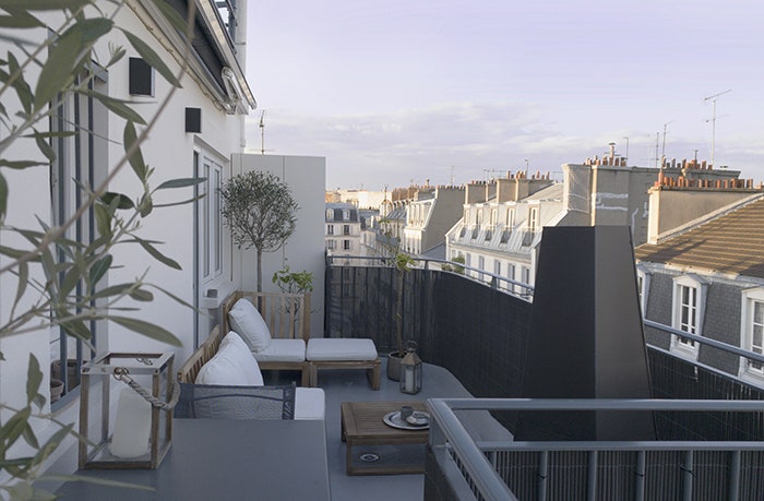 巴黎小户型公寓的绿色秘密-11