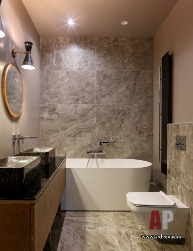 莫斯科带石膏浮雕及定制家具的现代公寓设计丨俄罗斯莫斯科丨Евдокимова Ольга,Зайцева Олеся-39