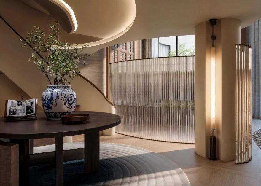 美及设计 · 重庆紫檀庄园1300m²曲境别墅丨中国重庆丨美及空间设计-8