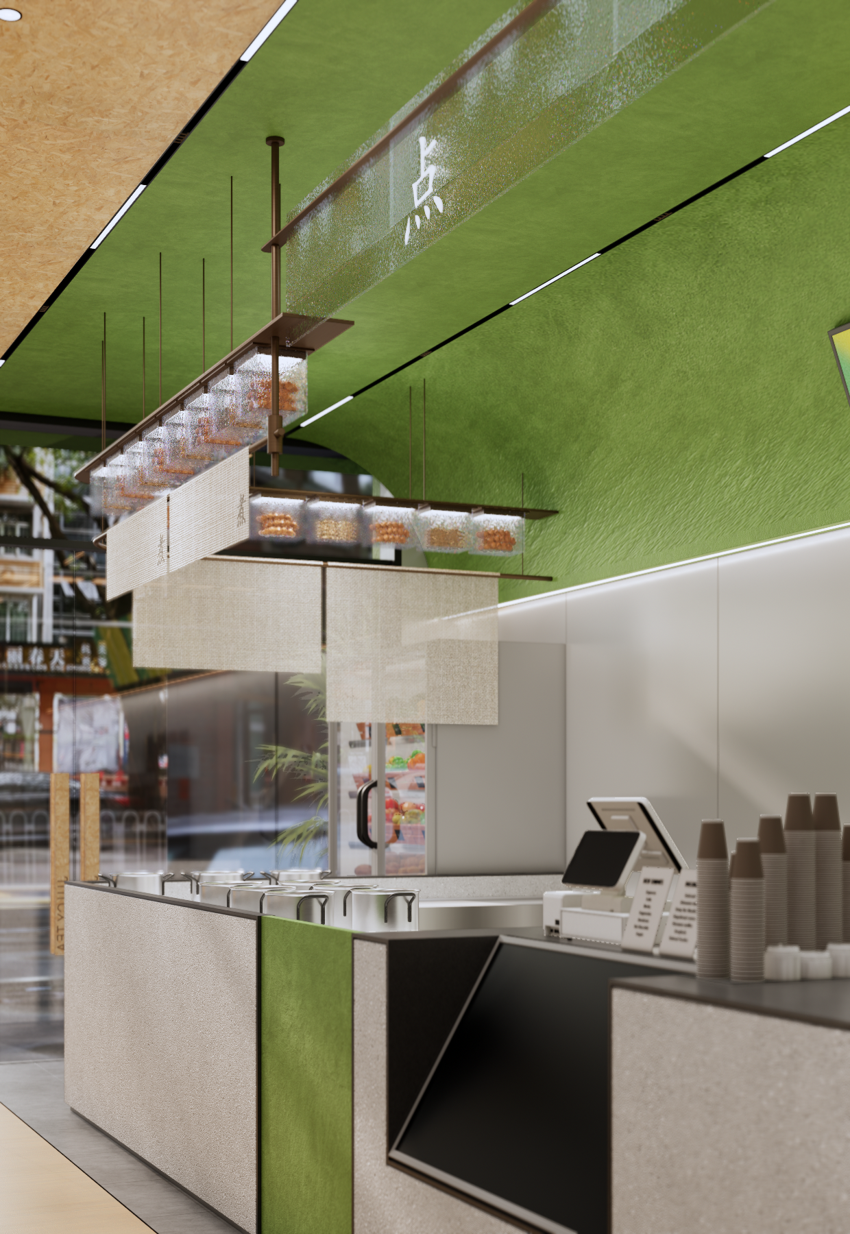 居水一茶(手作店)空间设计,奶茶店丨中国淮安-15