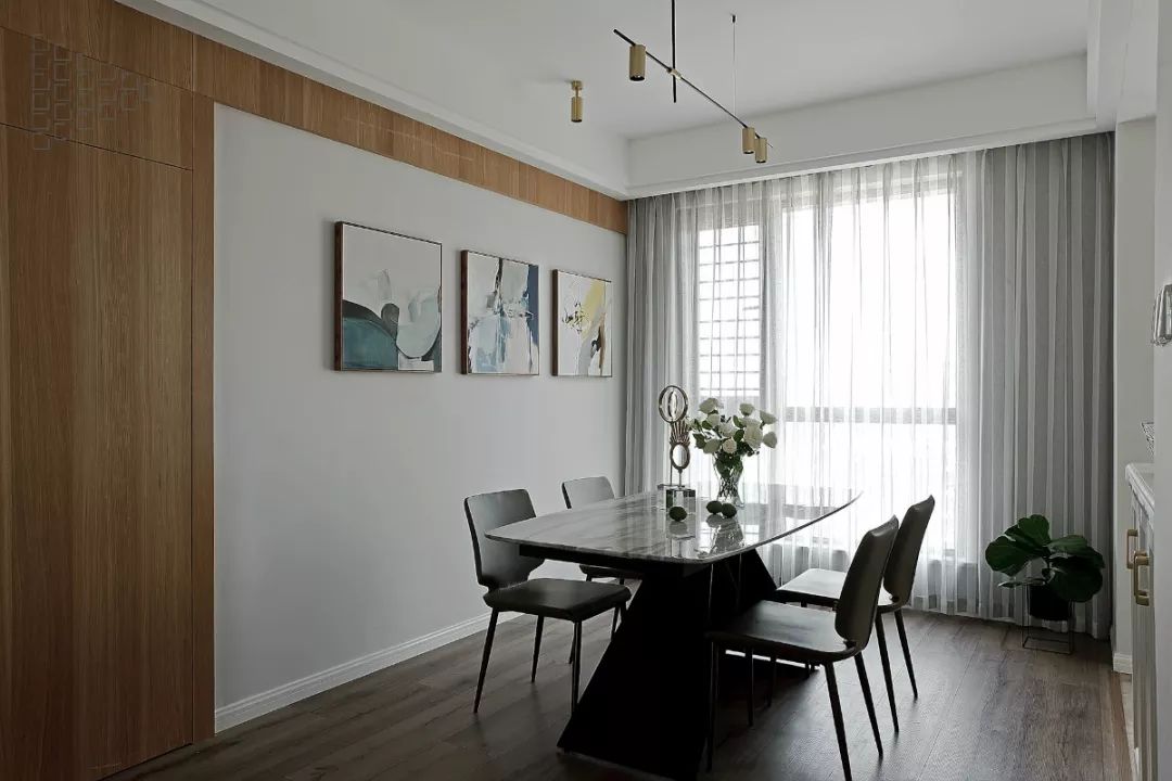 125㎡现代文艺范家居，优雅华丽空间感-30