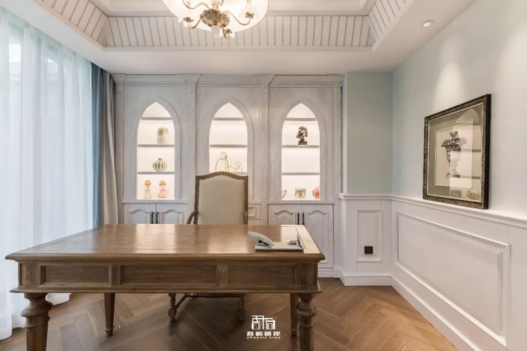 武汉梦湖香郡溪墅,美式庄园风情的家-86