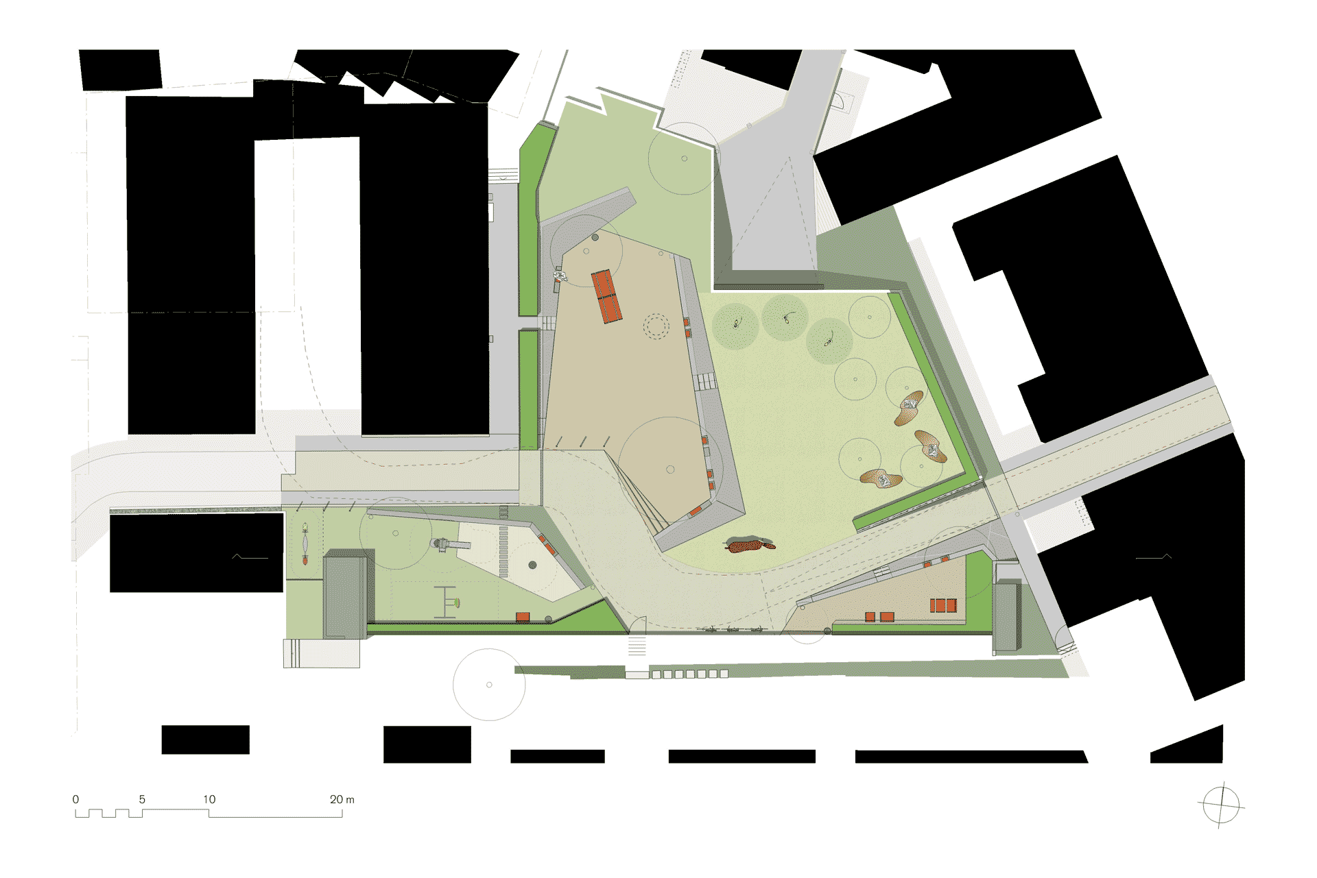 罗斯博伦小巷区丨德国斯图加特丨bez + kock architekten-26