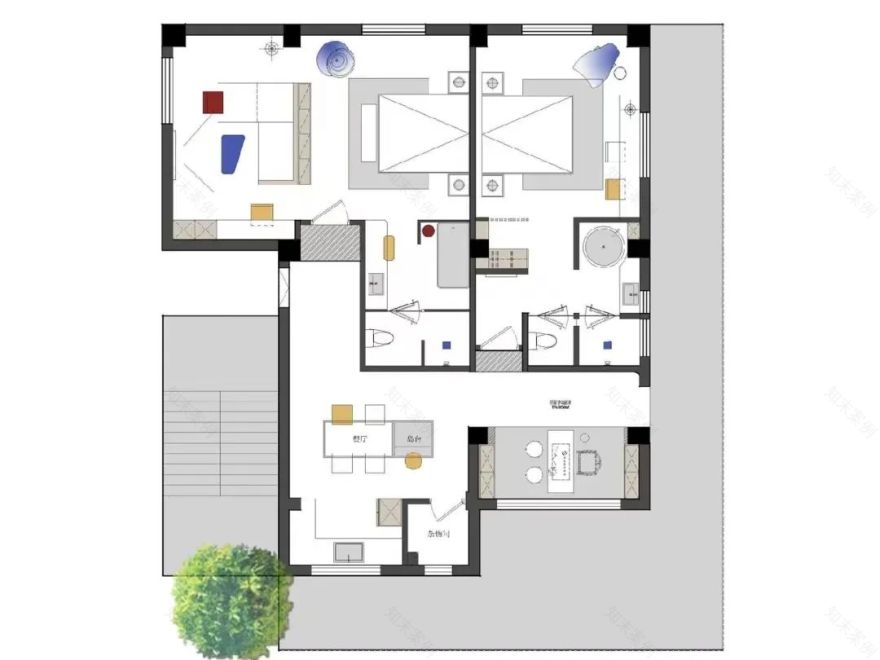 山前民宿丨棠颂设计-50