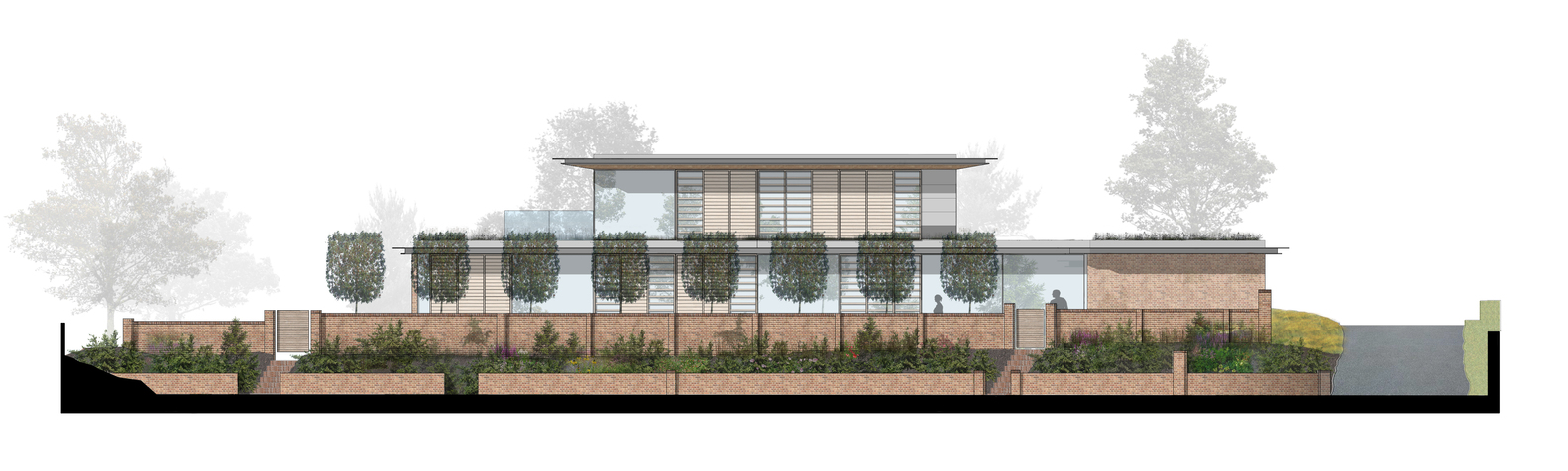 南沃恩伯勒庄园式现代住宅（Holm Place）-65