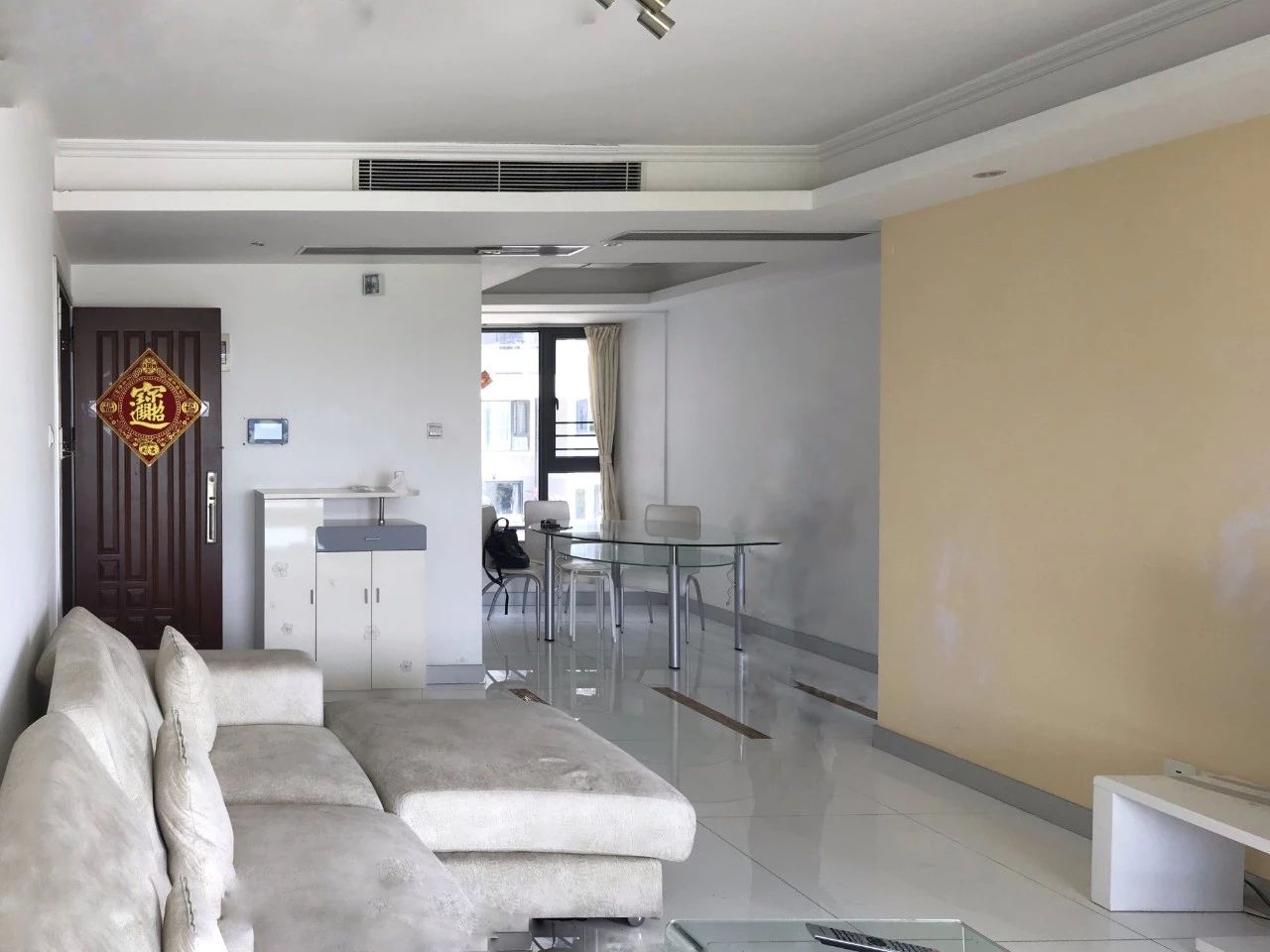 南山 110㎡简约之家,隐藏管线、吧台设计、一墙多用电视墙-41