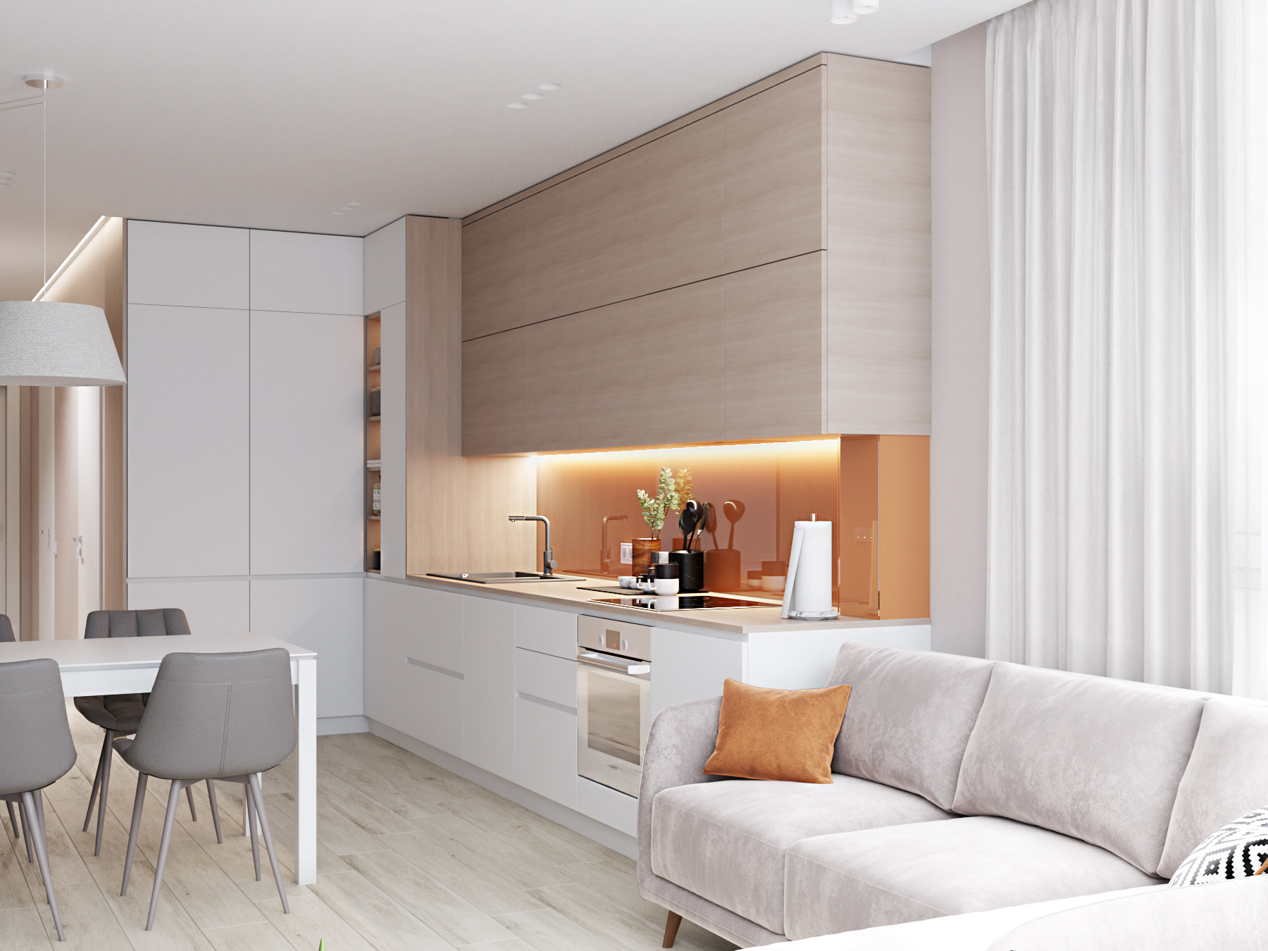 橘子 橘子厨房丨乌克兰基辅丨DVOETOCHIE,Julia Bratuniak-8