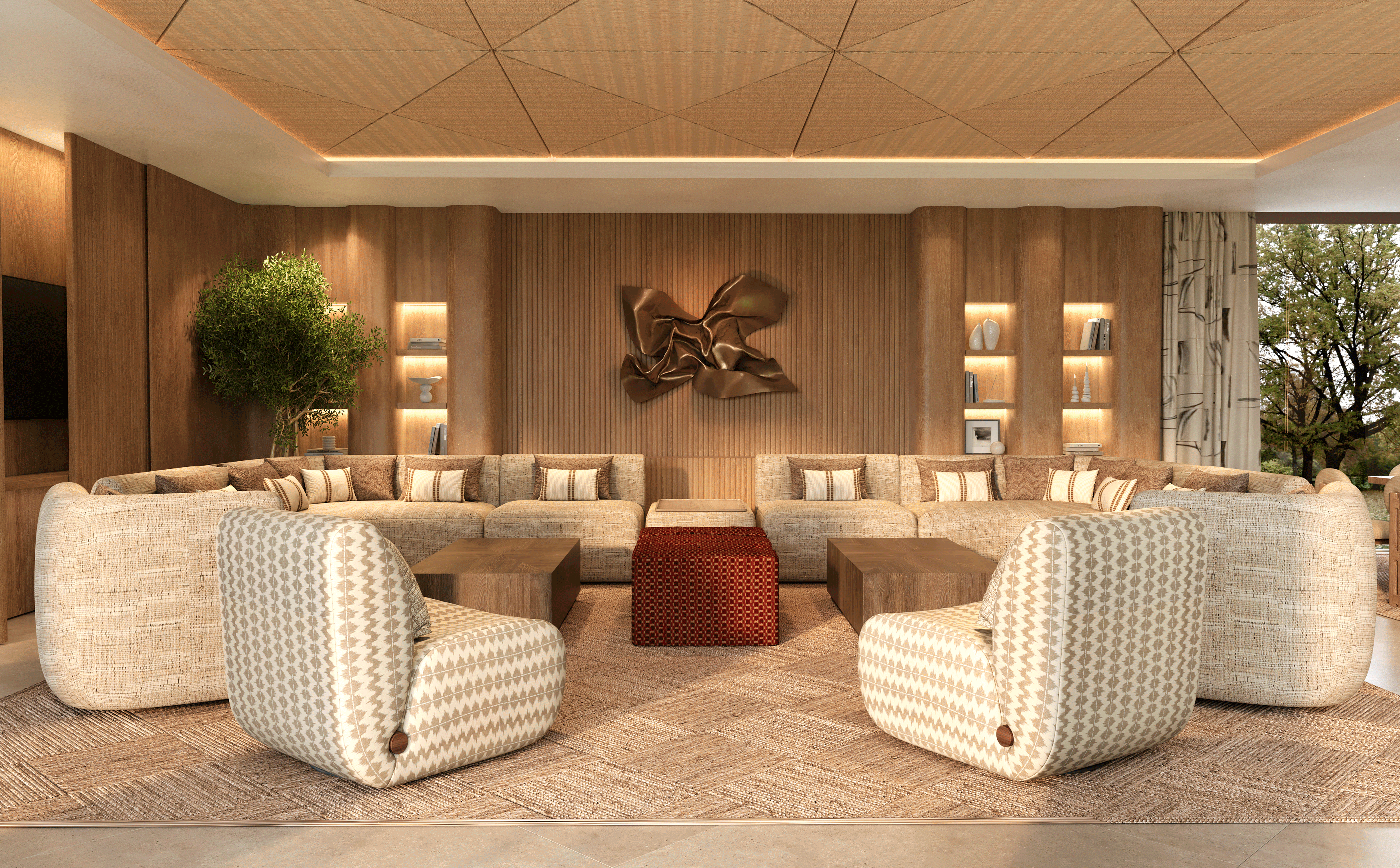 House in Madrid(西班牙马德里别墅项目)丨Alejandra pombo estudio-10