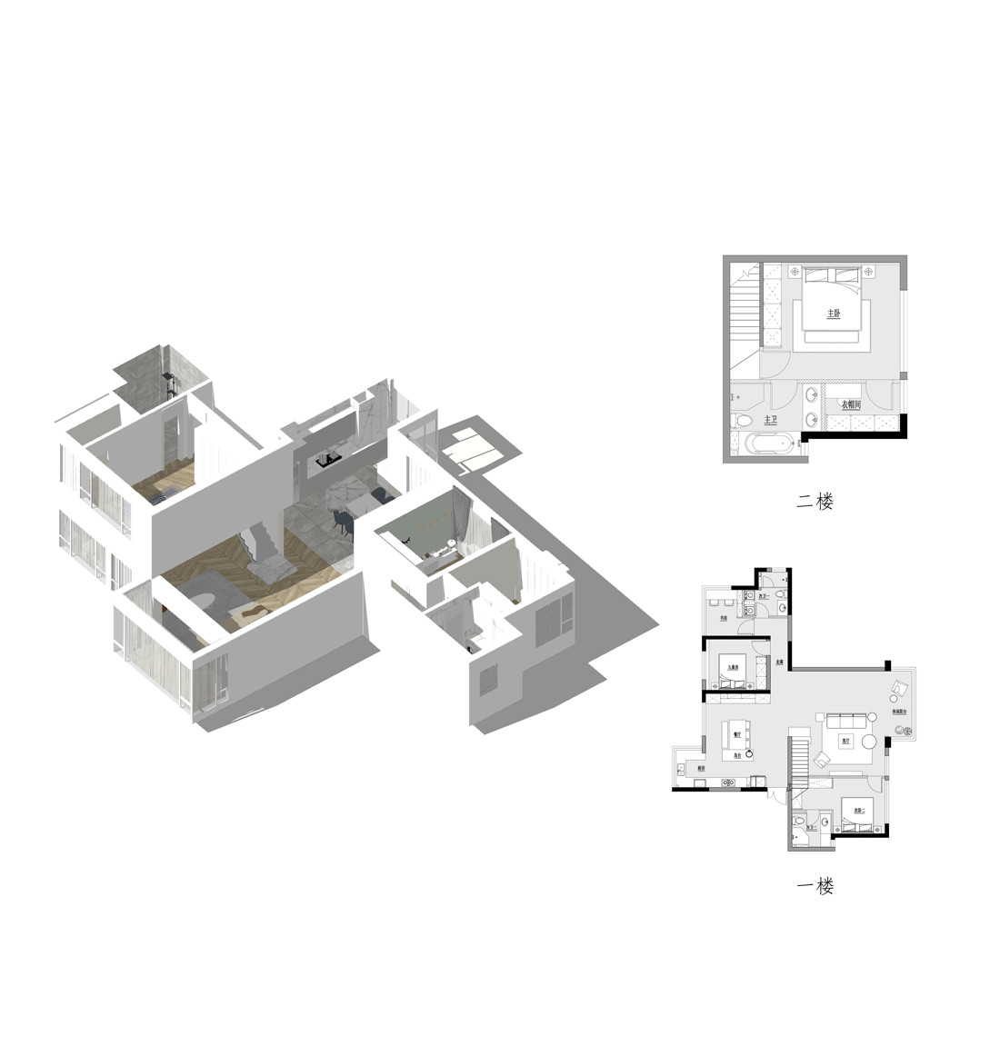 成都金牛区 185㎡现代简约之家丨中国成都丨清羽设计-16