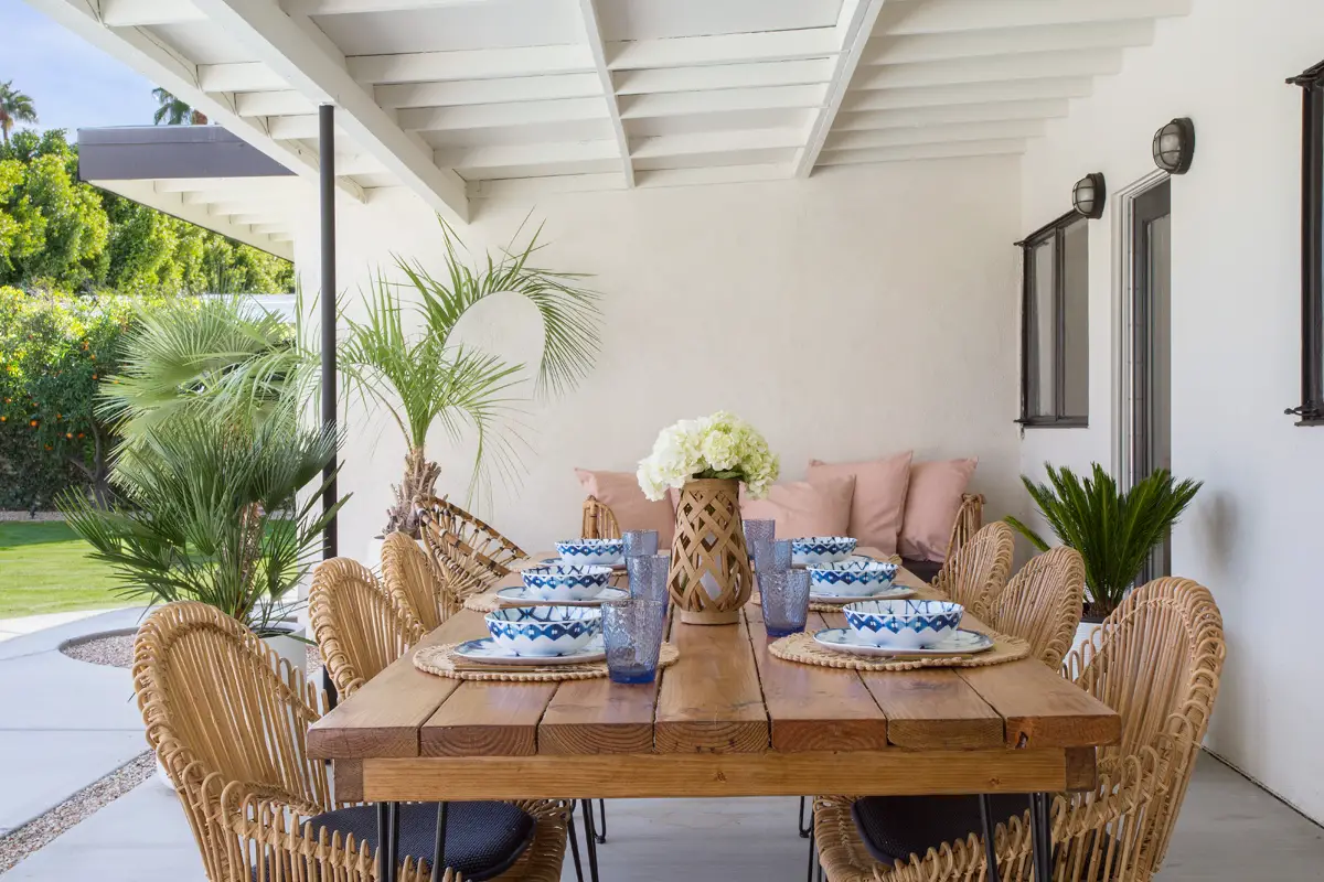 Palm Springs 白色别墅的异域风情设计-16