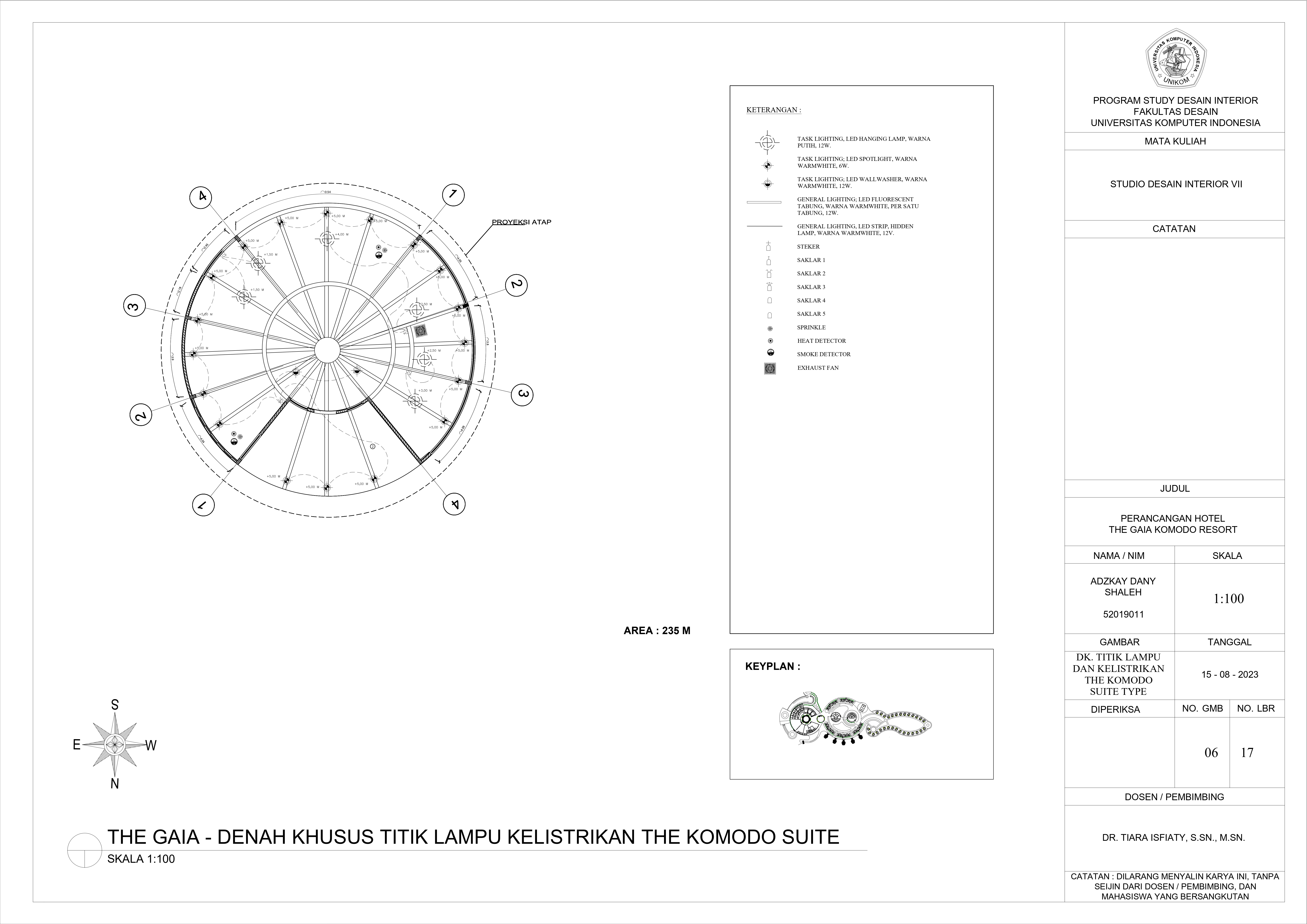 Detail Engineering Design DED | President Suite Room-10