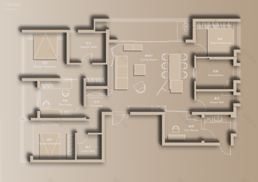 适配性住宅丨中国杭州丨舍近空间设计事务所-75