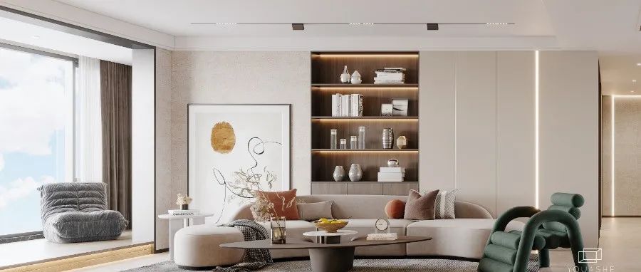 简约自然的上海普陀住宅改造丨中国上海丨由舍空间设计-66