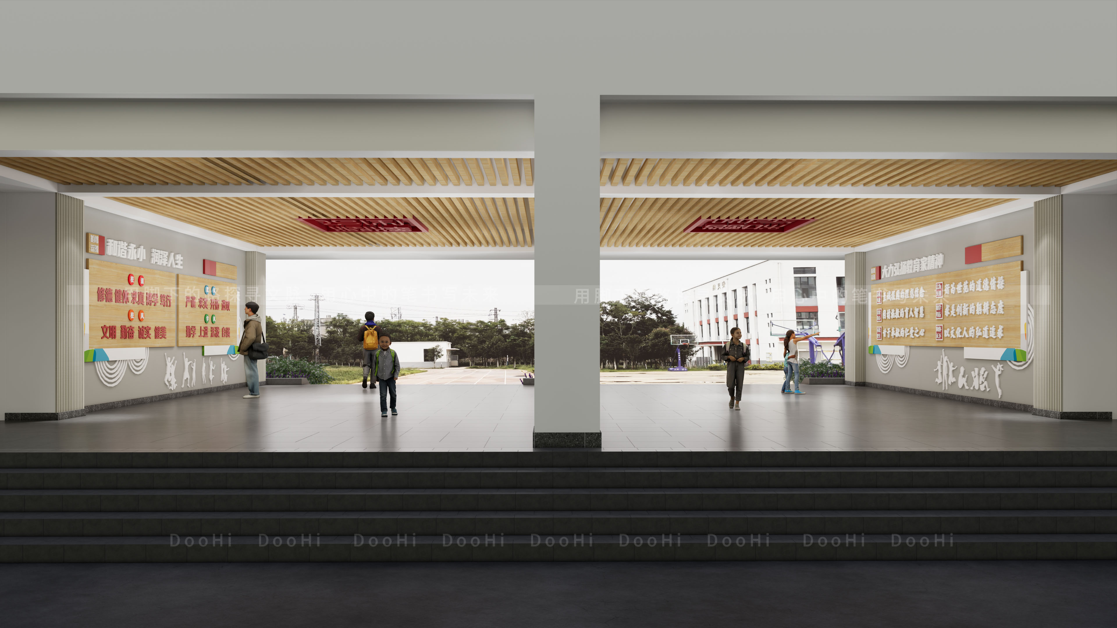 学校理念大厅-6