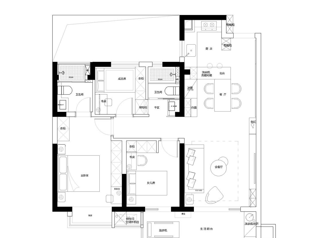 现代简约风格温馨之家-1