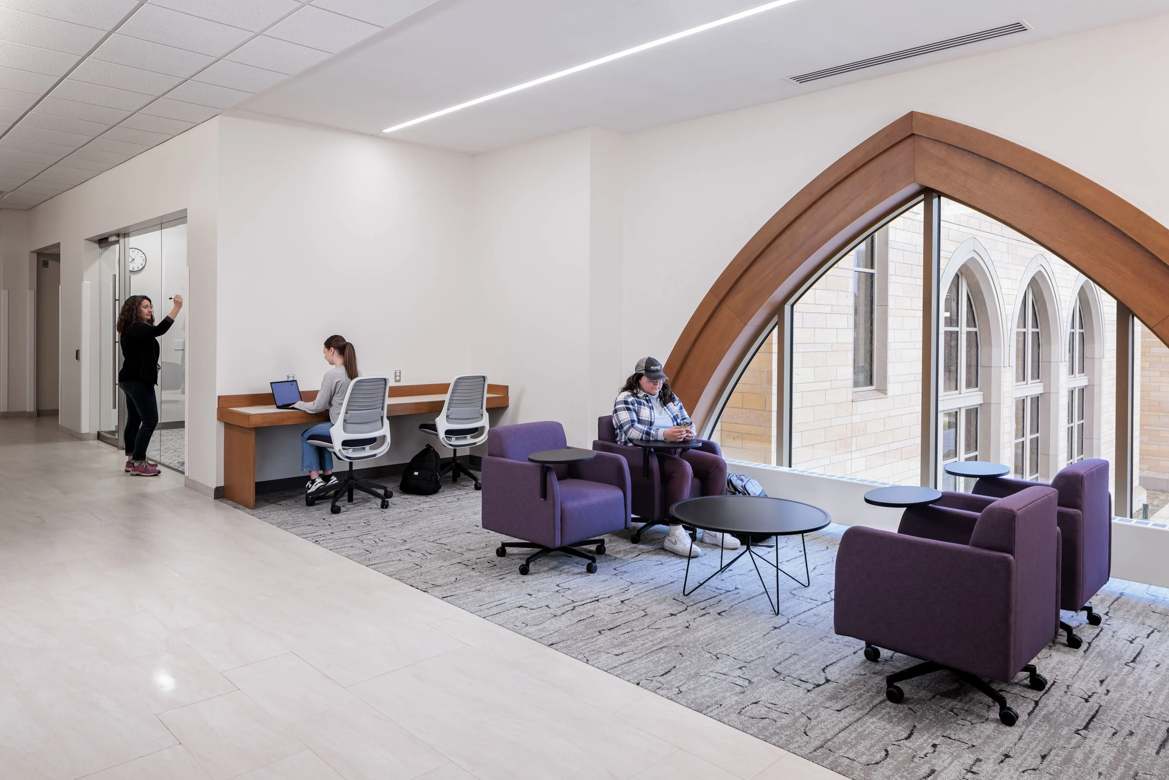 舍内克中心丨美国丨Robert A.M. Stern Architects,BWBR-46