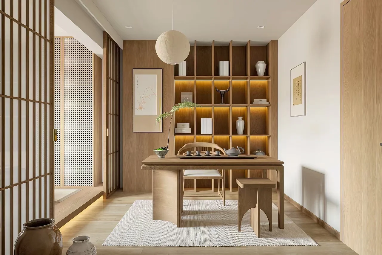 日式原木风，自然与纯粹的相遇-1