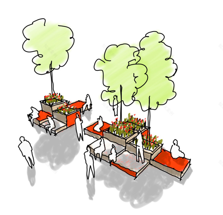 蒙特利尔 Agora Ma·imus · 绿色的像素化开放空间丨加拿大蒙特利尔-41