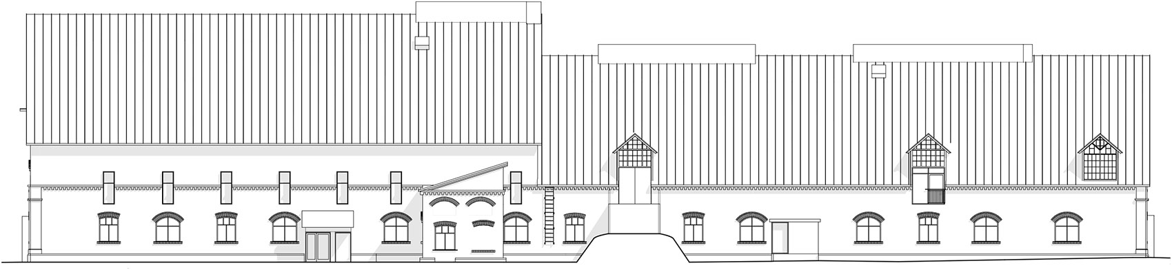 Kalevan Navetta文化艺术中心，芬兰 / Hirvilammi Architects-53