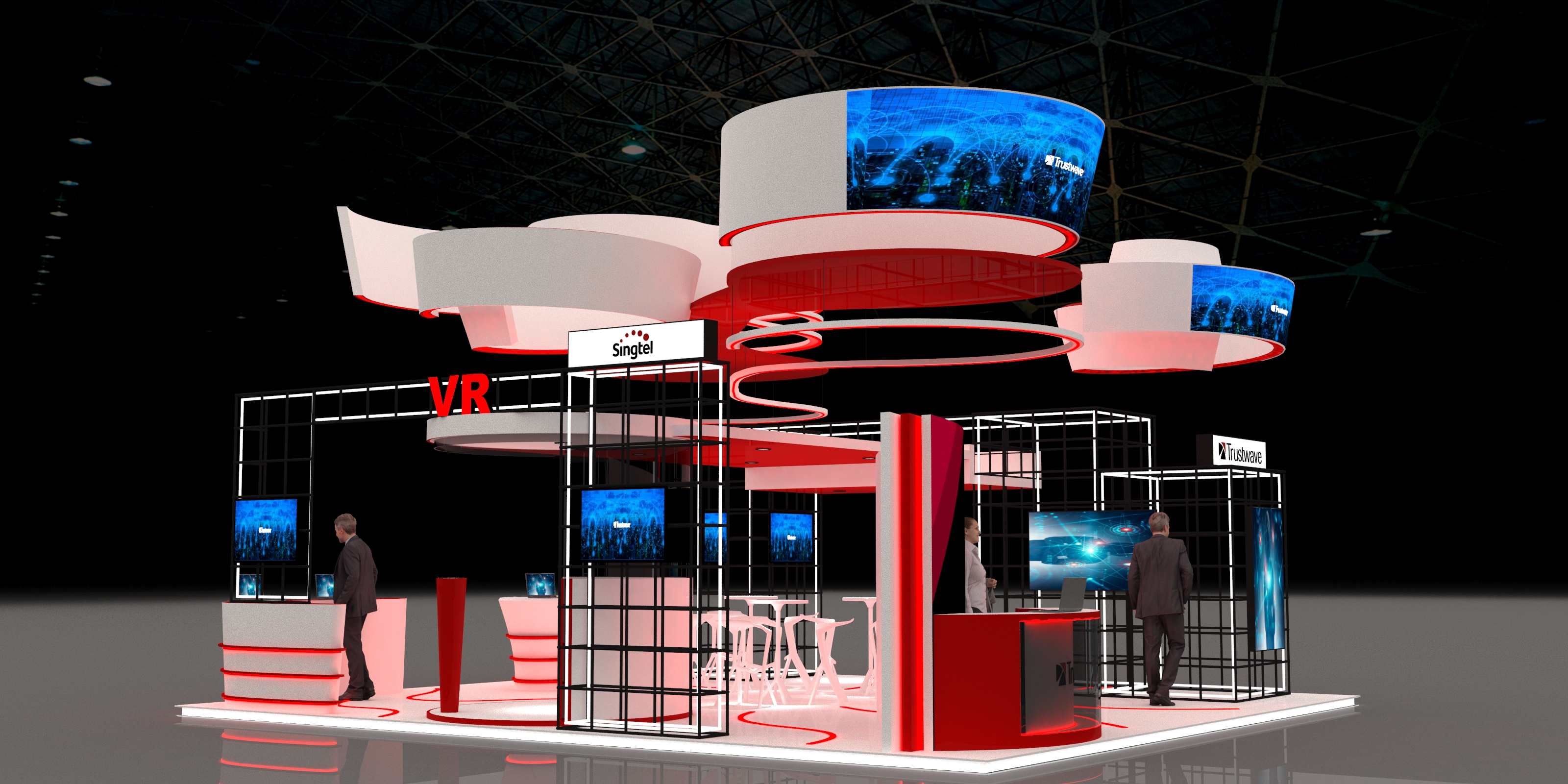 Singtel / Trustwave Booth-0