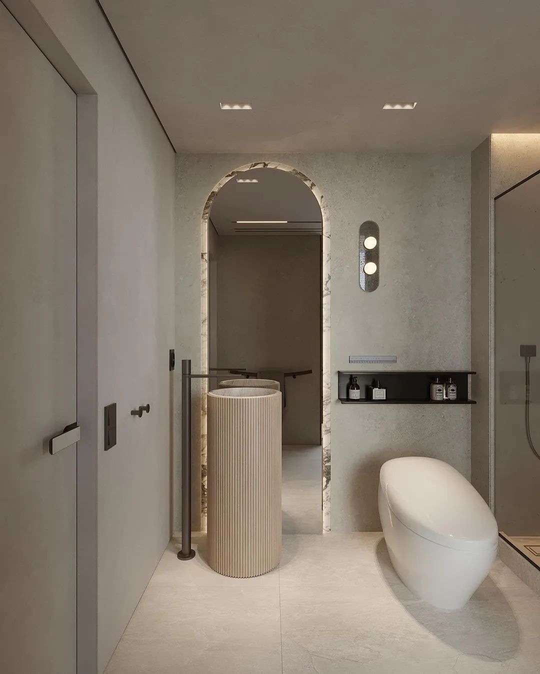 BISCAYNE BLVD 顶层复式极简主义设计丨ArtPartner Architects-41