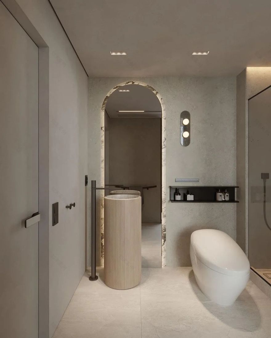 BISCAYNE BLVD 顶层复式极简主义设计丨ArtPartner Architects-41