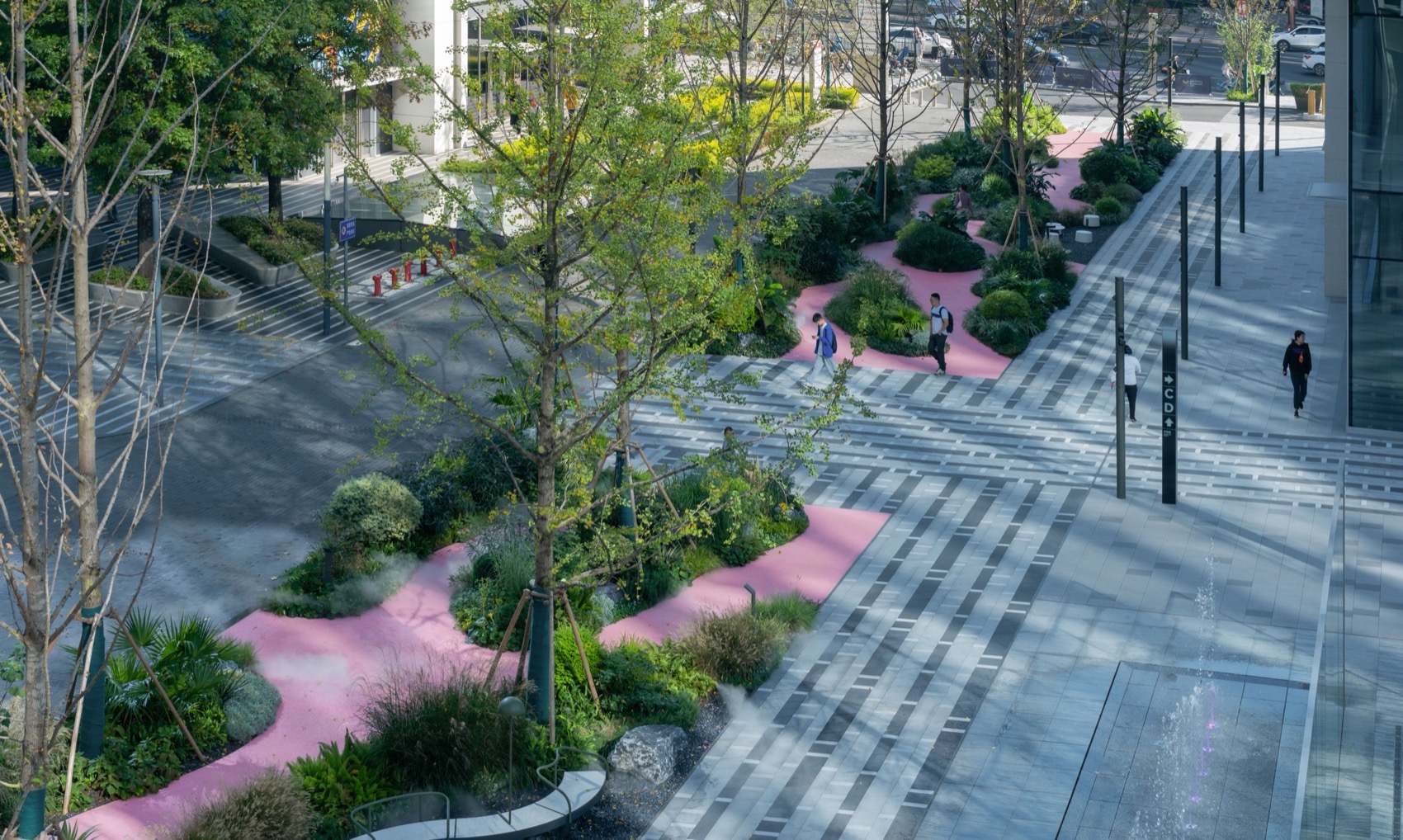 杭州黄龙国际中心四期景观设计丨中国杭州丨PLAND 博度景观设计-66