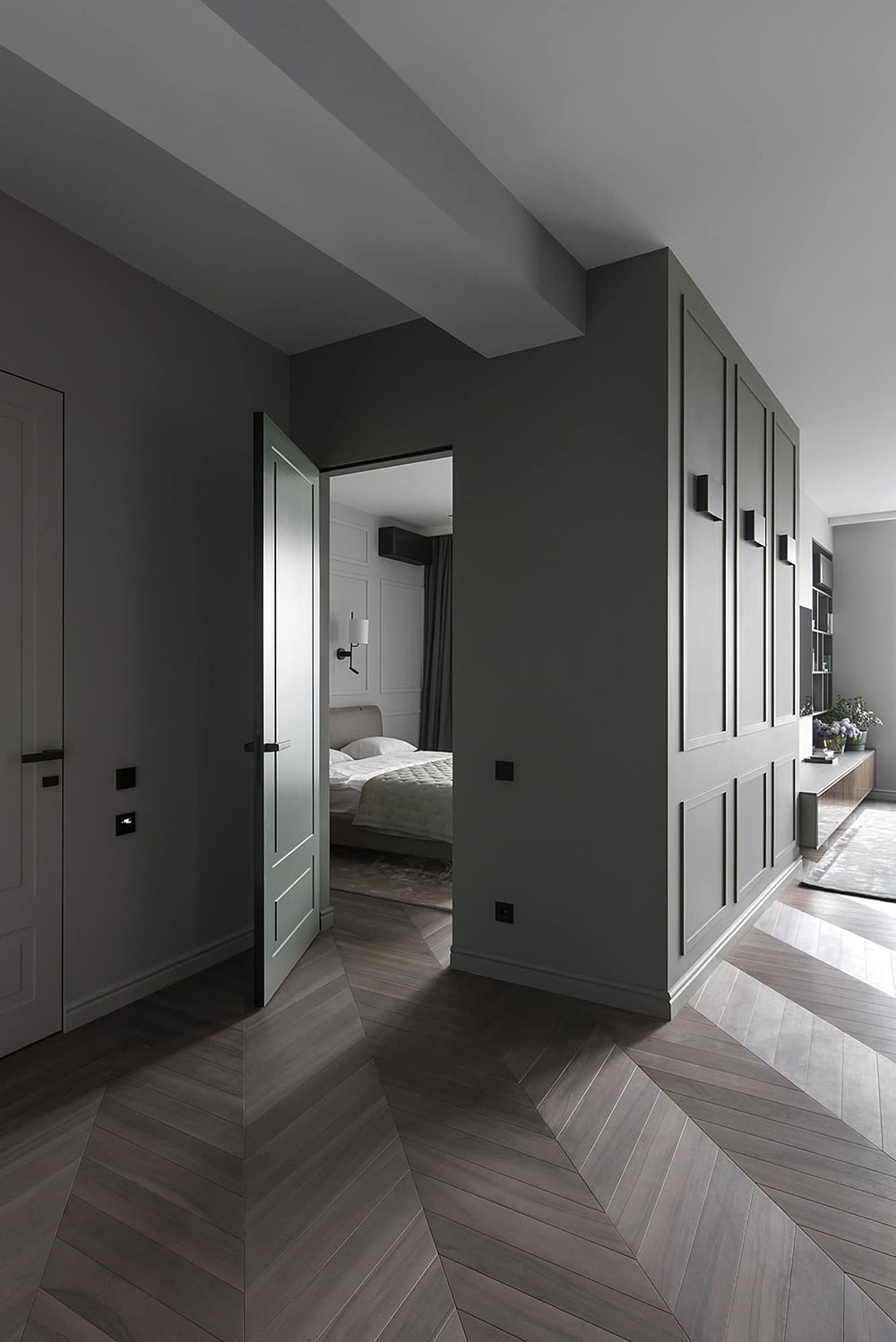 基辅现代公寓的优雅内饰设计-11