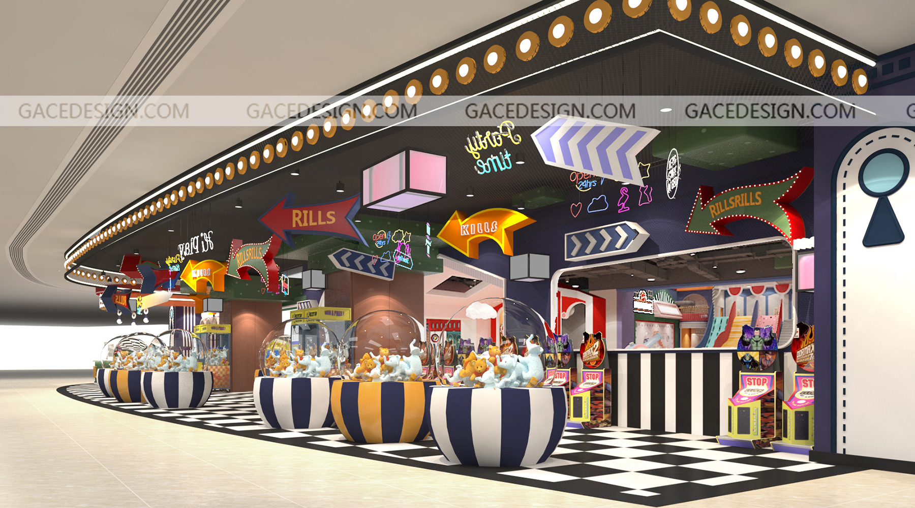 Gace Design集合设计丨米兜欢乐王国——新沙天虹店-1