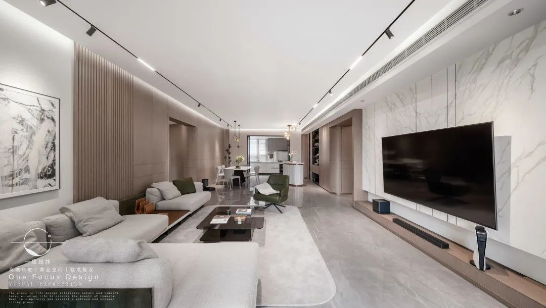 弧度中的温暖港湾·245㎡现代家居设计丨中国深圳丨深圳一度经纬设计-8