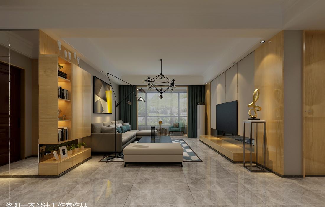 
简约原本之美《洛阳棕榈泉某住宅》 -2